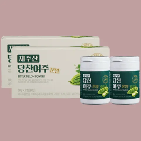 제주산 당찬 여주분말 풍부한 영양, 2박스 30g 4개입