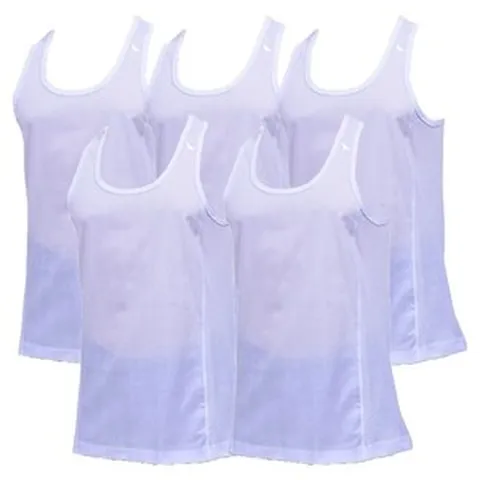 엘에이스 남성용 모시런닝 5P