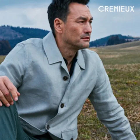 다니엘크레뮤 DC_린넨 보머 재킷