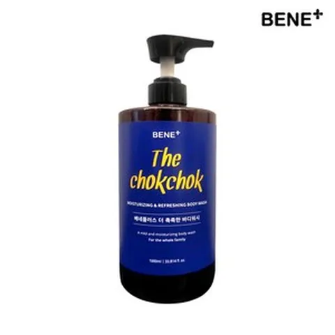 [내일도착] 베네플러스 더 촉촉한 대용량 바디워시 1000ml, 색상:바디워시 1000ml