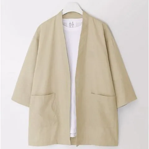 로브 린넨 오픈가디건 (MDCD861RW)