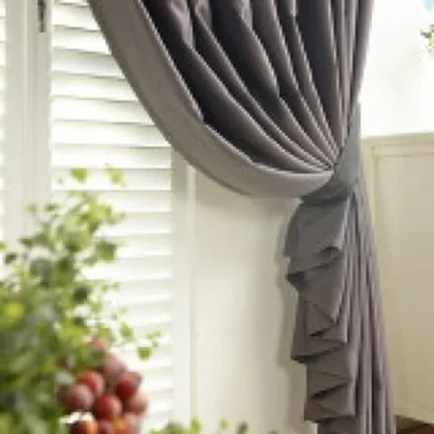 한스데코 솔리드 아일렛 암막커튼 대형