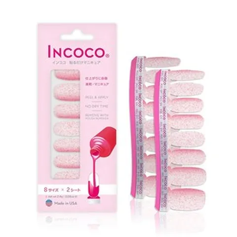 인코코 네일 스티커 Cherry Pink
