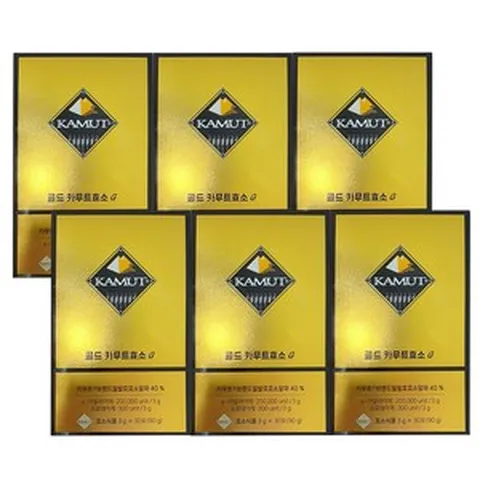 골드 카무트 효소G 3g 30포 x 6박스 [원산지:국산(충청남도 천안시)], 6개, 90g
