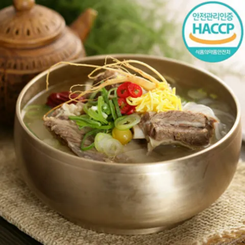 전통 가마솥 궁중갈비탕, 1개, 600g