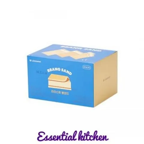 라라스윗 아이스크림 빵샌드 2종택1 180ml x 4개입, [라라스윗] 생우유 빵샌드 아이스크림