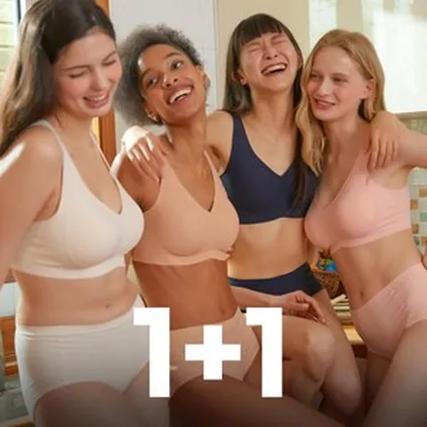 [왁스] &WOX 꿈의브라 시그니처 베이직 프리컷 노와이어 2세트