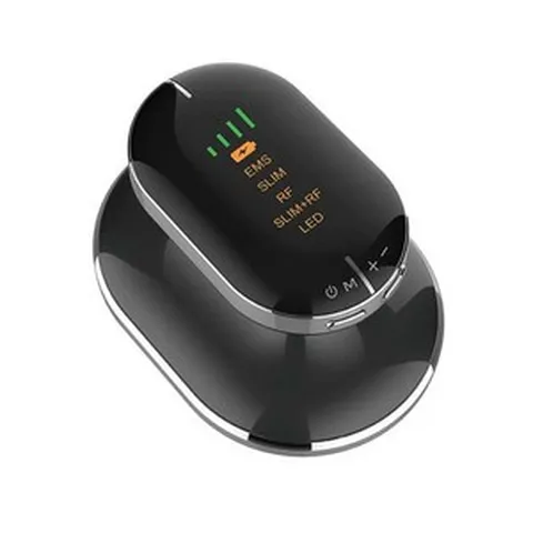EMS 다용도 바디 마사지기 RF 고주파 바디 마사지기 4색 LED 라이트 고주파 진동, 2.Black