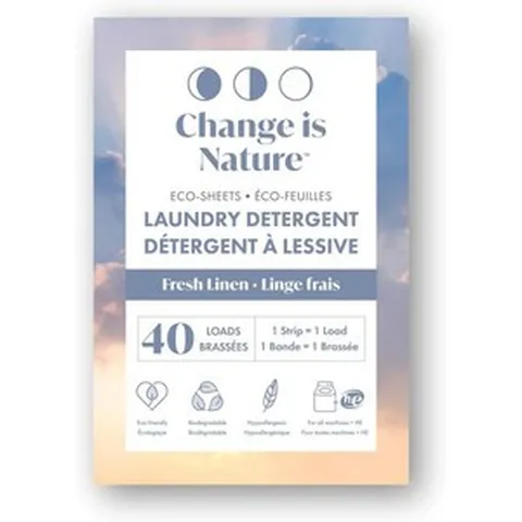 세탁세제 강력한 미국 제품 파워젤 실내건조 세탁 세제 시트 40 카운트 신선한 린넨 향 플라스틱 없음 저폐기물 여행 친화적 저자극성 40로드