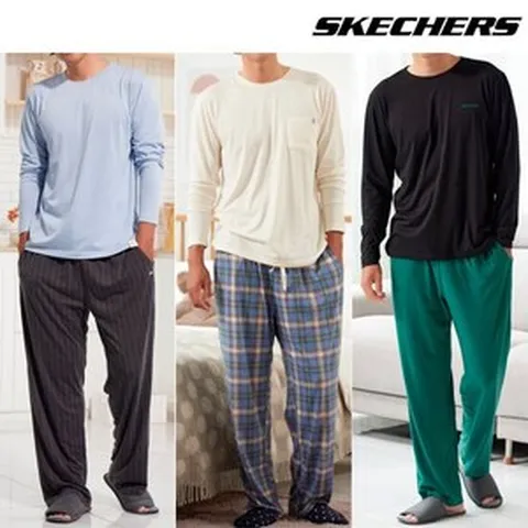 [방송히트]스케쳐스1차 편안하고 부드러운 남성 컴포터블 트레이닝복/홈웨어 이지웨어 6종