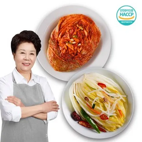 [소문난 배윤자] 일품 포기김치 5kg + 백김치 3kg, 5+3, 1박스