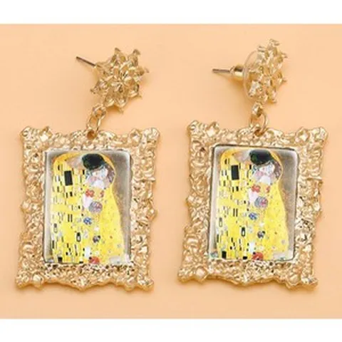 [해외]클림트 귀걸이 판매(새상품)