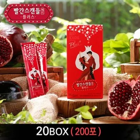 빨간스캔들 레드 석류 콜라겐 시즌 3 총 200포, 단품