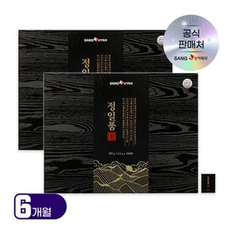 상아제약 정일품환 건강환 100환 (쇼핑백 증정) 공진보, 350g, 2박스