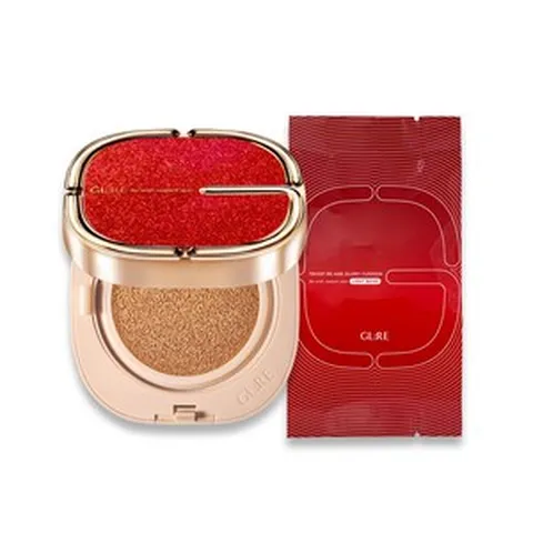 지엘리 시즌4 트루프 리에이지 글로리 쿠션 팩트 2024 S4 본품+리필, 1개, 레드 23호