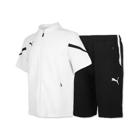 푸마 KK 여름 반팔 트레이닝복 운동복 츄리닝 세트 화이트블랙