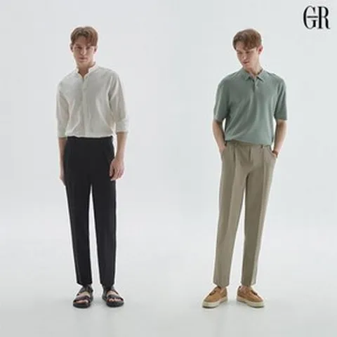 조르쥬레쉬 에센셜 24SS 남성 스트레치 팬츠 2종 (LTSM)