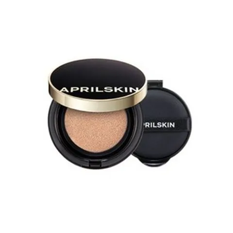 에이프릴스킨 매직스노우 쿠션 블랙 3.0, 22호 핑크베이지