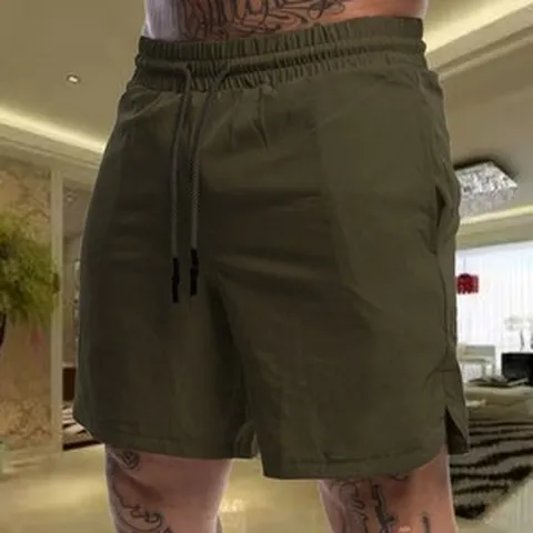 GYMMOOK 우븐 스판 반바지