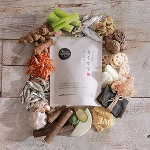 더 간편한 육수명장 더 진한 육수 80gX3팩(총 60알), 80g, 3개