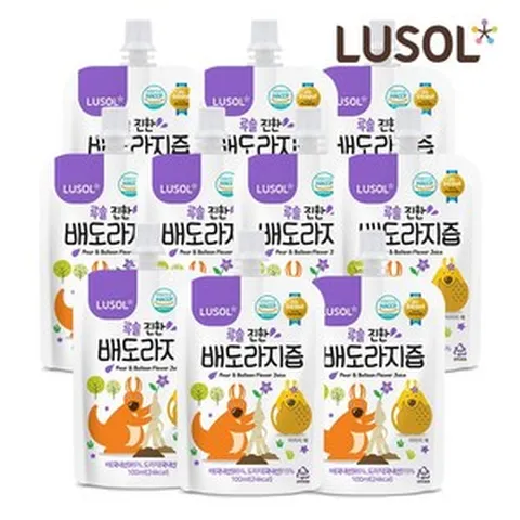 루솔 진한 배도라지즙 10팩, 10개, 진한배즙/10팩