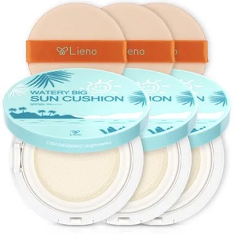 2024년 시즌4 리에노 수분 듬뿍 빅 선쿠션 25g, 3개