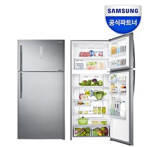 삼성 일반 냉장고 대용량 600 리터, 리파인드 이녹스 실버, 615L