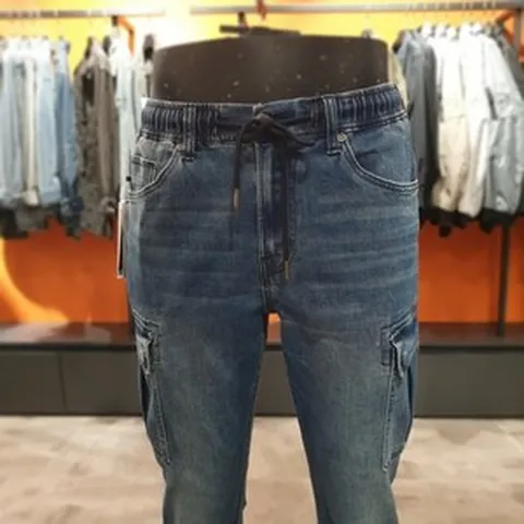 <신형 로고 적용!> 이가격은 말이안되지~[딱! 몇장입고] 2024 BUCKAROO 버커루진 프리미엄 데님특가전 풀밴딩 + 후크 까지! 카고 포켓 포인트 데님 청바지 데님카고바지