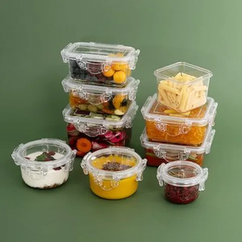 NFLCOK 밀폐용기 엔에프락 올트라이탄 100%국산 전자렌지가능 비스프리 직사각 밀폐용기, 직사각9호(물받이)_3L, 1개