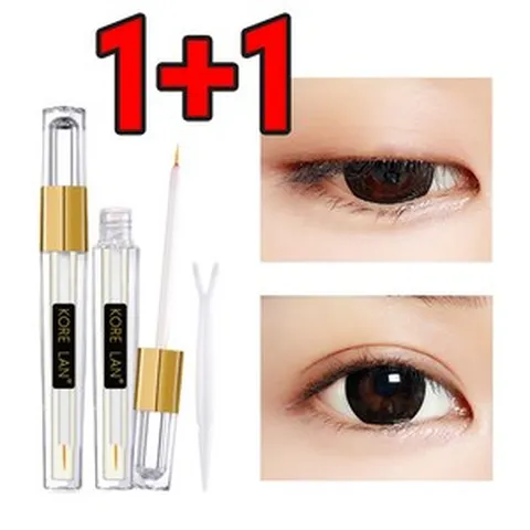 [당일배송] KORELAN 쌍꺼풀액 안전성분 눈처짐방지 저자극 쌍커플만들기 쌍꺼풀정형크림, 2개