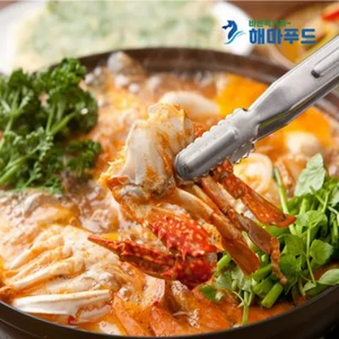 연평도 꽃게탕 밀키트 560g X 2팩 (4~5인분 100% 국내산 꽃게), 2개