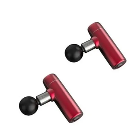 [지코 Zikko] 내손안의 미니사이즈 풀파워 지코 닥터락미니2 고급 마사지건 (와디즈펀딩 평점 4.9!) 리뷰이벤트! 스타벅스쿠폰 받기!, 레드+레드