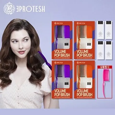 에포테쉬 [방송에서만] 새치 볼륨 브러쉬 더블구성(브러쉬4+스틱8개+상품평시브러쉬1), 없음