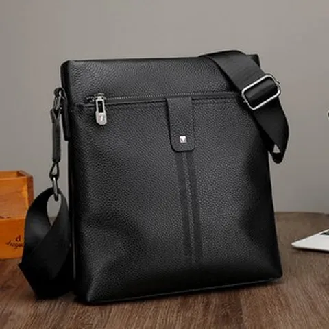 남성 크로스백 천연소가죽 메신저백 데일리백 핸드폰백