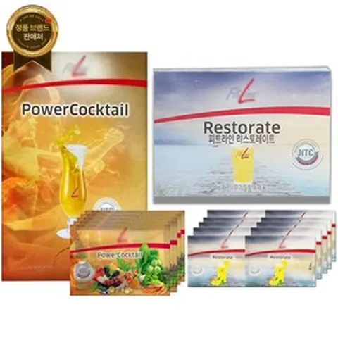 독일 피엠 PM쥬스 2종 세트 파워칵테일 리스토레이트 최신제조 당일발송, 파워칵테일+리스토레이트+액티바이즈 3종세트