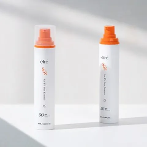 elre 에어핏 선에센스 50ml 백탁 없이 촉촉한 수분 에센스제형 선크림, 1개