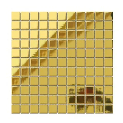자기질모자이크타일 골드유광25mm(박스18장), 골드, 18장