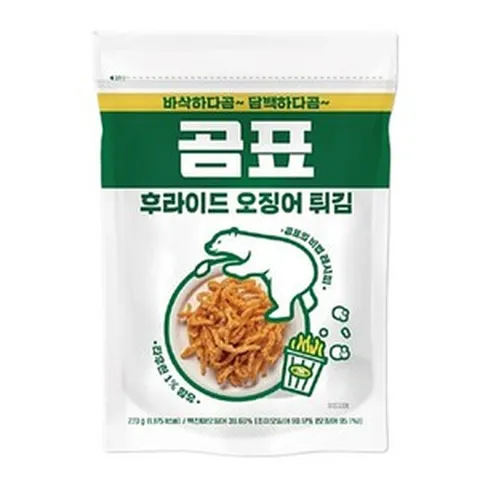 곰표 후라이드 오징어튀김 대용량 맥주안주, 270g, 1개