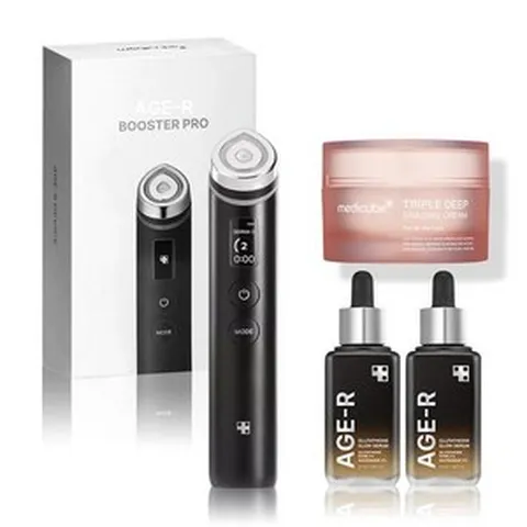 메디큐브 에이지알 부스터 프로 +글루타치온 앰플 2개 + 콜라겐 크림 1개 dsmall022