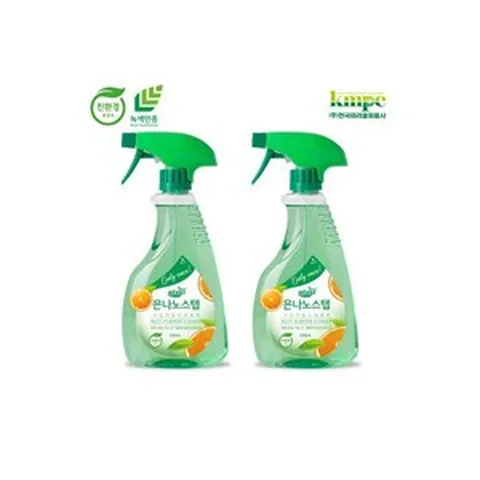 은나노스텝 다용도 세정제 550ml x 2 시즌3 녹색기술인증, 은나노스텝 다용도 세정제 550ml x 2 시즌3 녹색