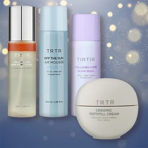 티르티르 항산화 스킨케어 4종(더블에센스+펩티필크림+에어무스+생크림마스크), 1개