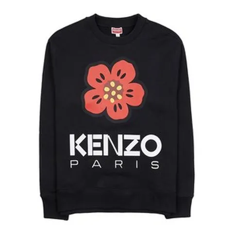 [겐조] [라벨루쏘] 남성 보크 플라워 로고 맨투맨 FD55SW4454ME 99J