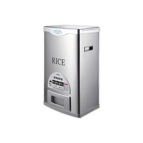 진공쌀통20kg 대용량 스테인리스 방습 밀폐 쌀 보관함 05.실버 20kg... 1개, 03.블랙 30kg(30x22x78cm) * 1개