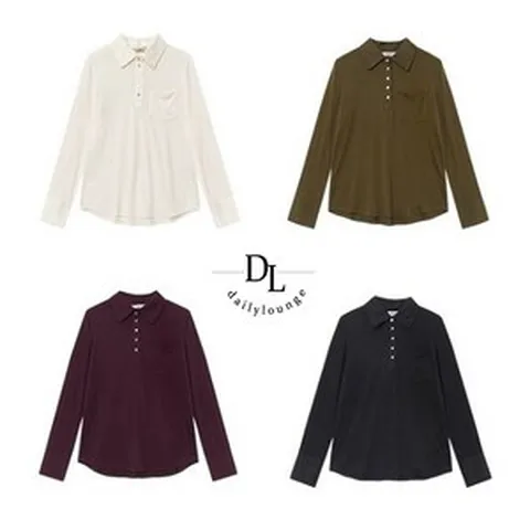데일리라운지 데일리라운지 카라 티블라우스 1종