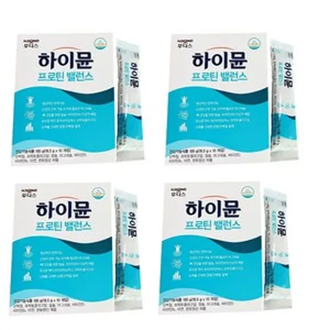 하이문 프로틴 밸런스 단백질 보충제 장민호 하이뮨 4박스, 185g, 4개