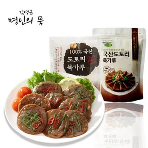 명인의묵 도토리묵가루, 1개, 120g, 120g