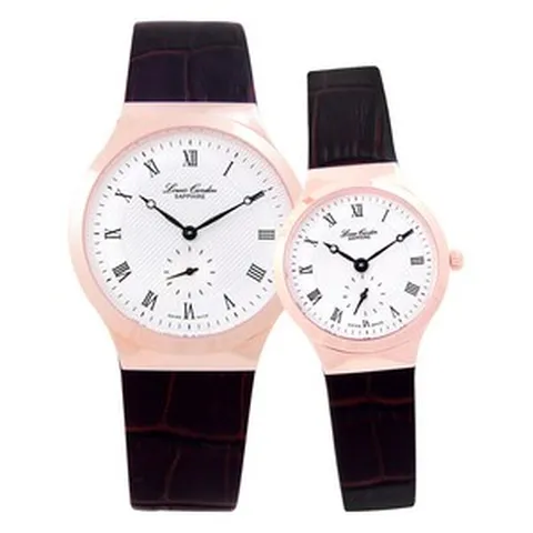 루이스카딘 LC002LE ROCH R 스위스메이드 슬림 커플가죽시계