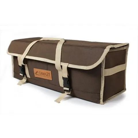주식회사가리온 [캠핑] 캠핑폴대가방(와이드형) 브라운(22L), 1개