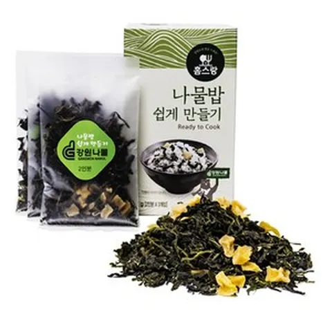 홈스랑 간편나물밥 강원나물 나물밥 쉽게만들기 45g, 1개