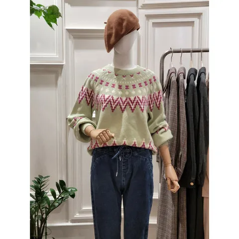 [플라스틱아일랜드] 나그랑소매패턴물티트티  PL4KL263